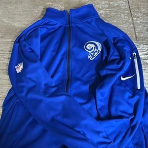 LA Rams Nike Track Jacket.